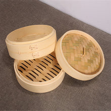 Load image into Gallery viewer, iHeartBamboo Pure Bamboo Steamer - I Heart Bamboo