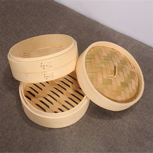 iHeartBamboo Pure Bamboo Steamer - I Heart Bamboo