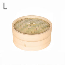 Load image into Gallery viewer, iHeartBamboo Pure Bamboo Steamer - I Heart Bamboo