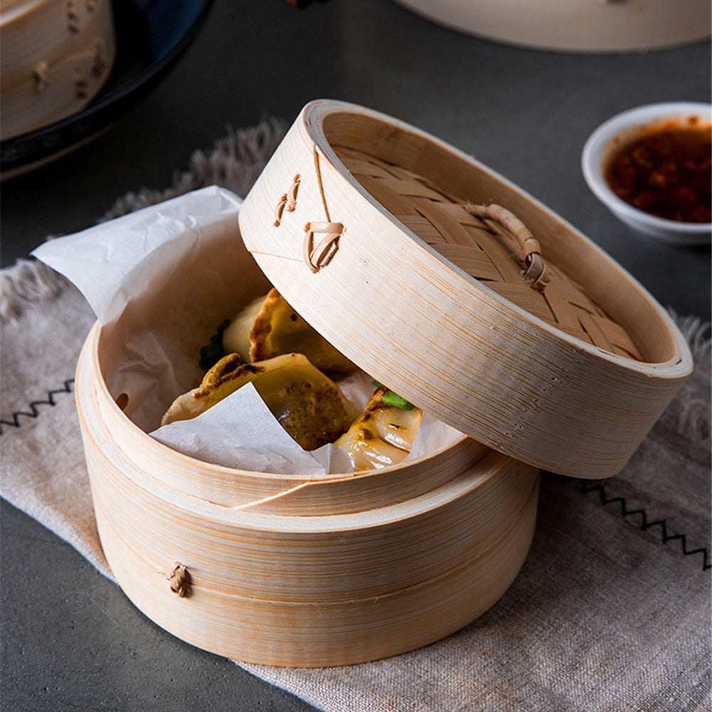 iHeartBamboo Pure Bamboo Steamer - I Heart Bamboo