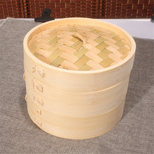 Load image into Gallery viewer, iHeartBamboo Pure Bamboo Steamer - I Heart Bamboo