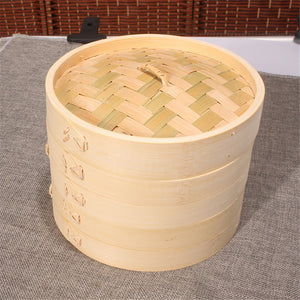 iHeartBamboo Pure Bamboo Steamer - I Heart Bamboo